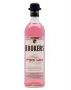 Brokers Premium Pink Gin från England